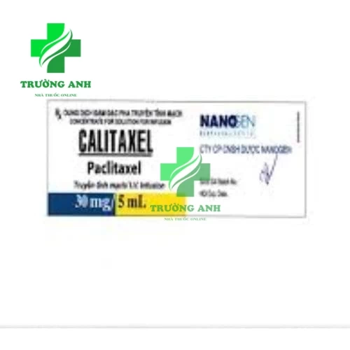 Calitaxel 30mg/5ml Nanogen - Thuốc điều trị ung thư của Việt Nam